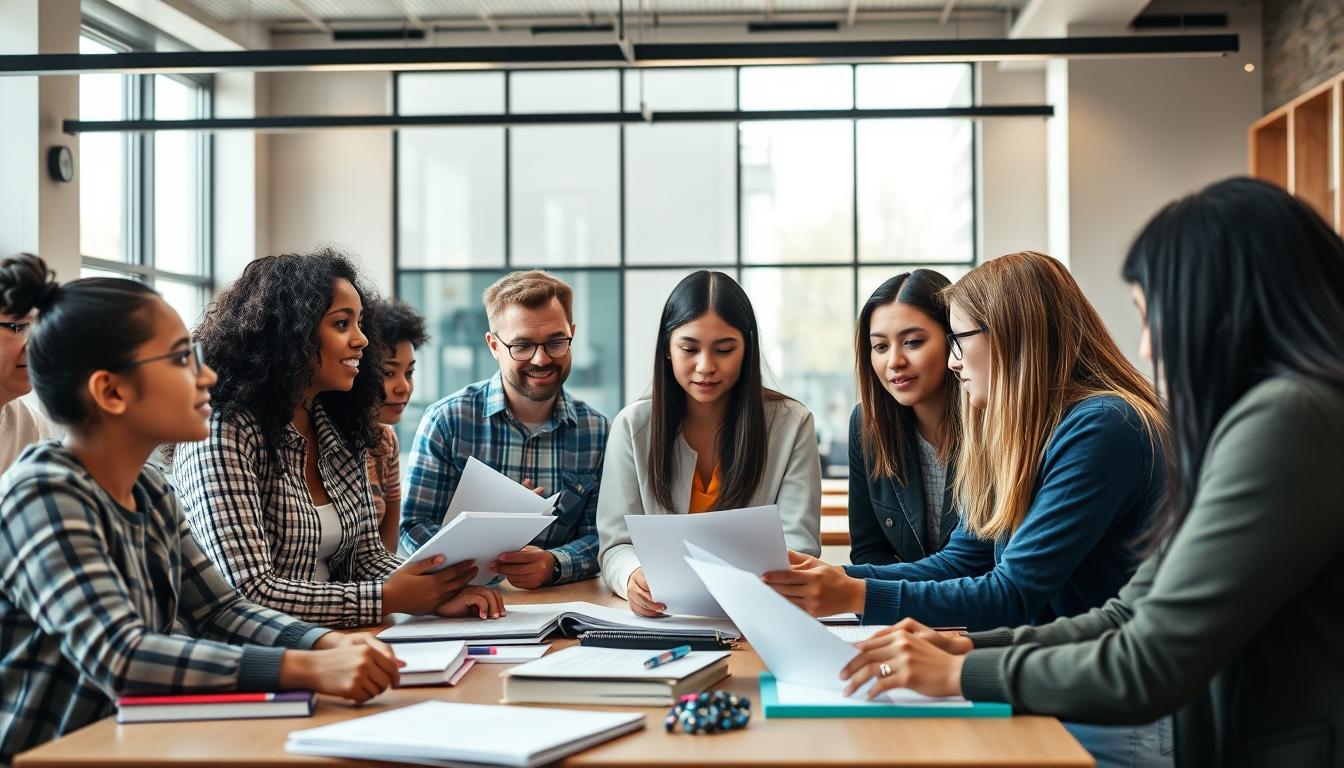 Organized study environment supporting productive learning